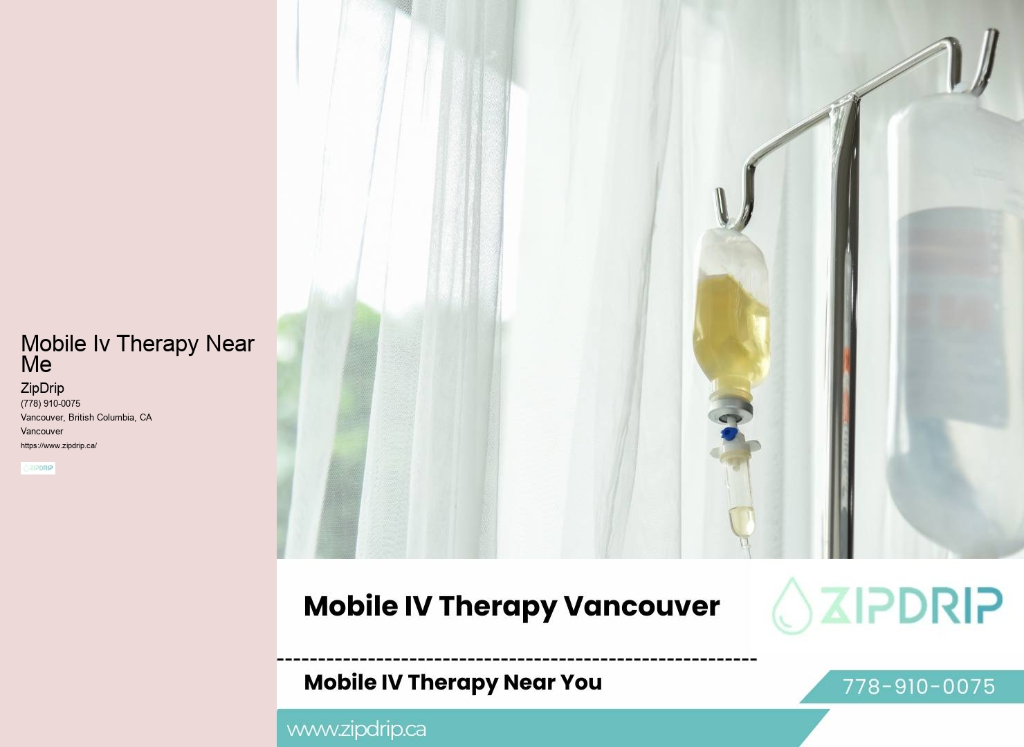 Mobile Electrolyte Therapy