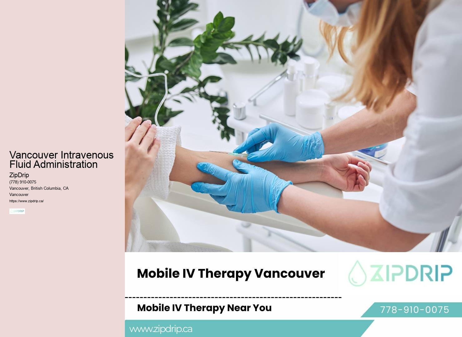 IV Therapy for Recovery