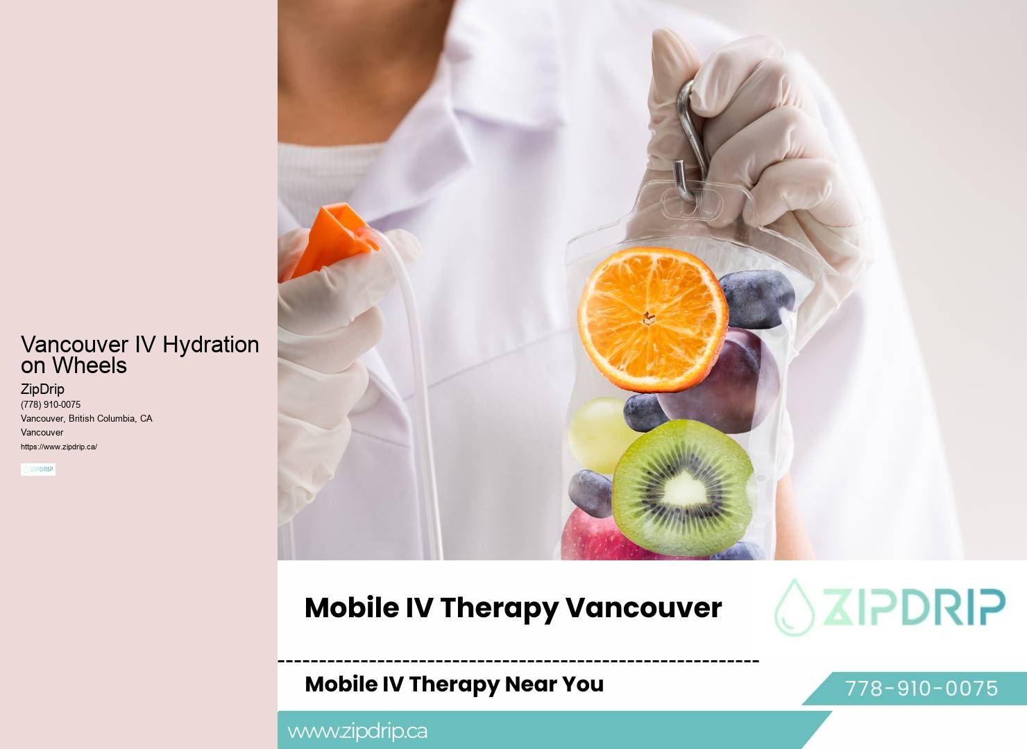 Vancouver IV Therapy for Hangover Prevention