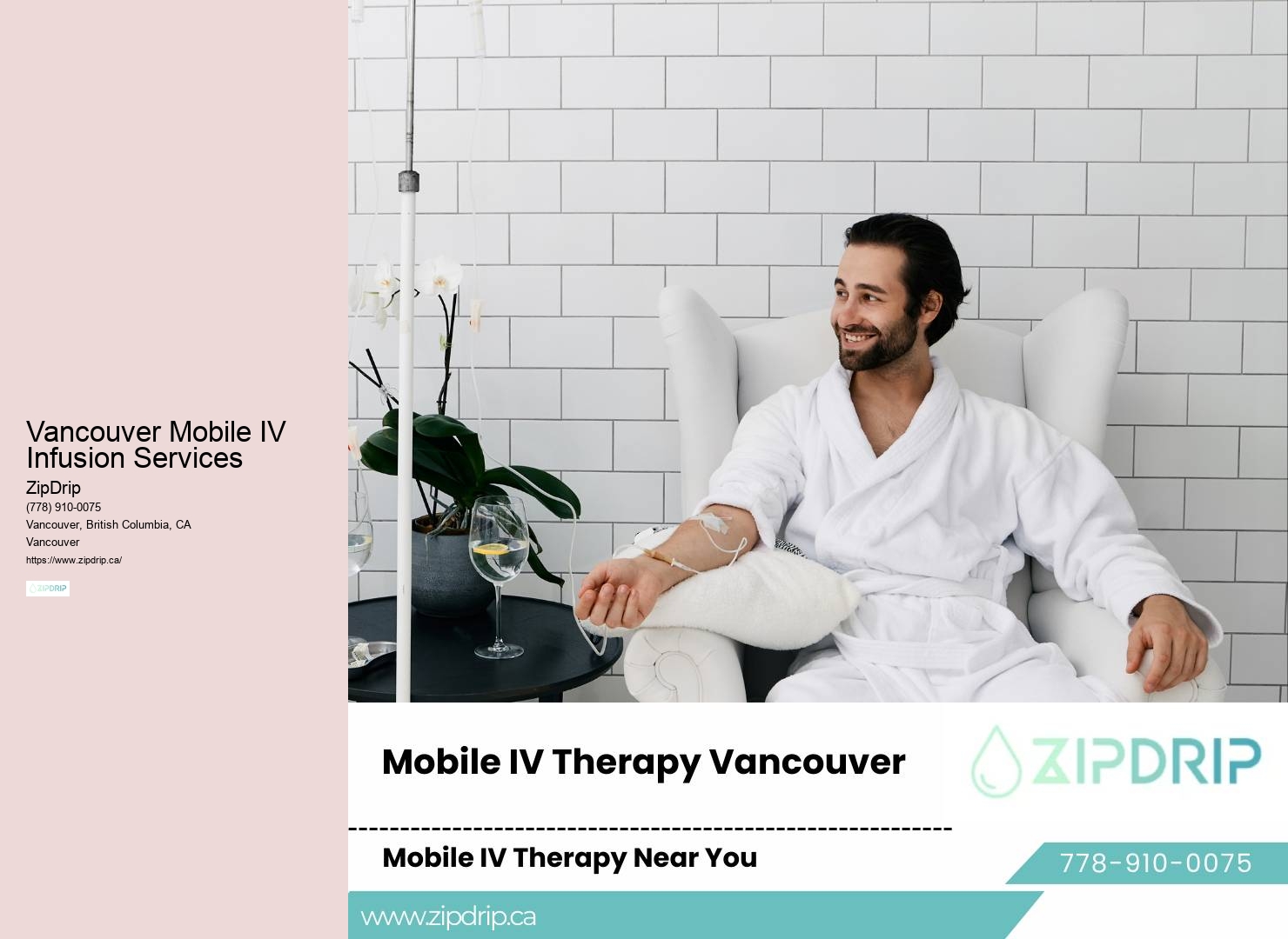 Vancouver IV Drip Services