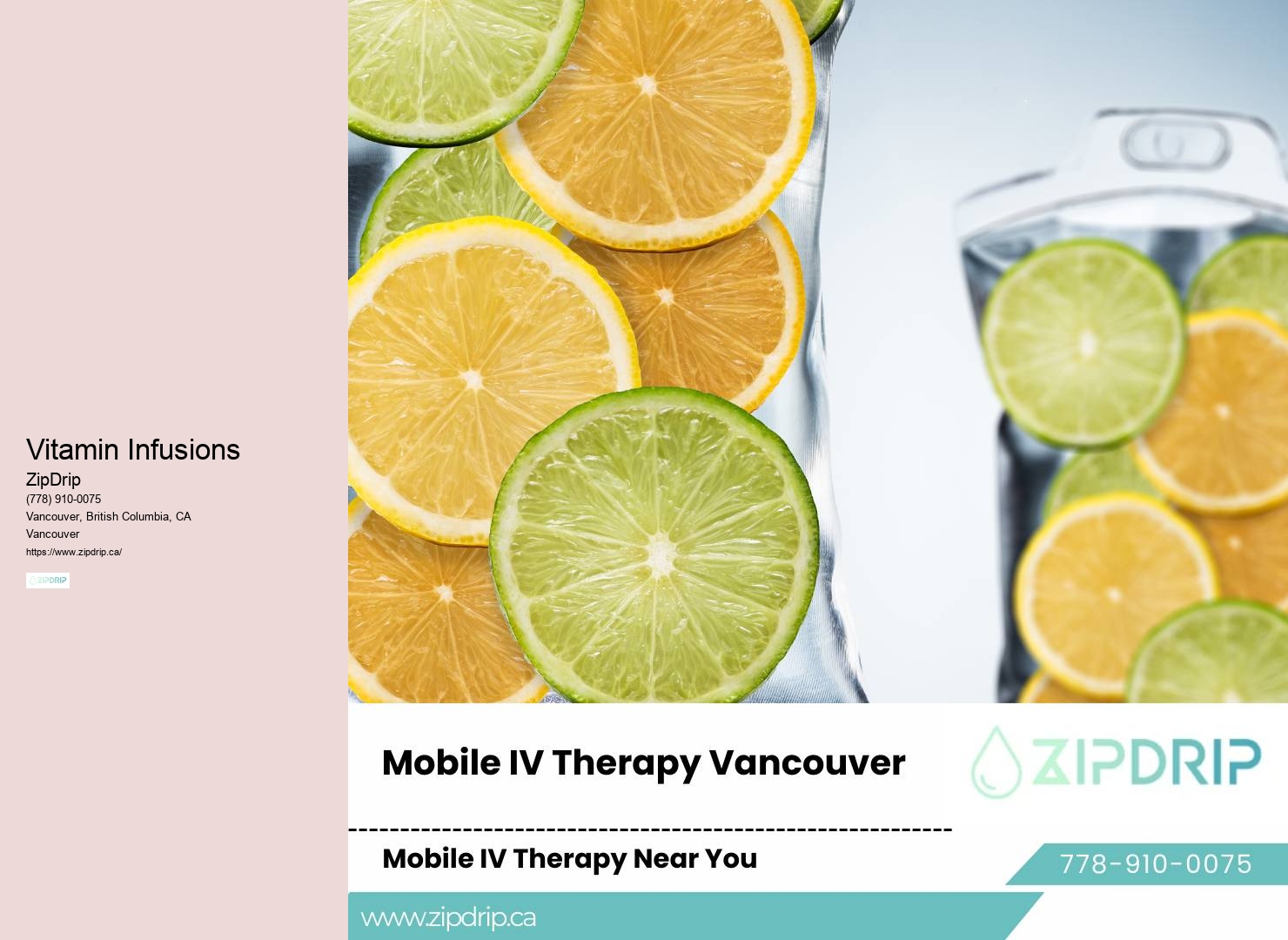 IV Hangover Cure Vancouver