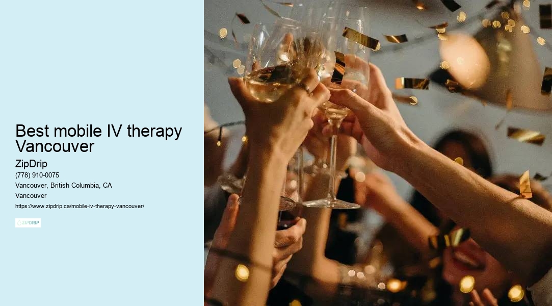 Mobile IV treatment Best mobile IV therapy Vancouver