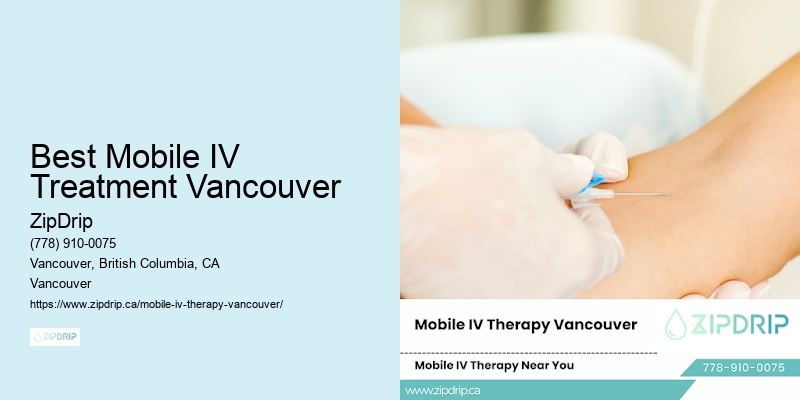 Best Mobile IV Treatment Vancouver
