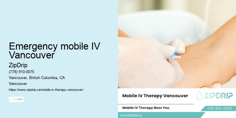 Emergency mobile IV Vancouver