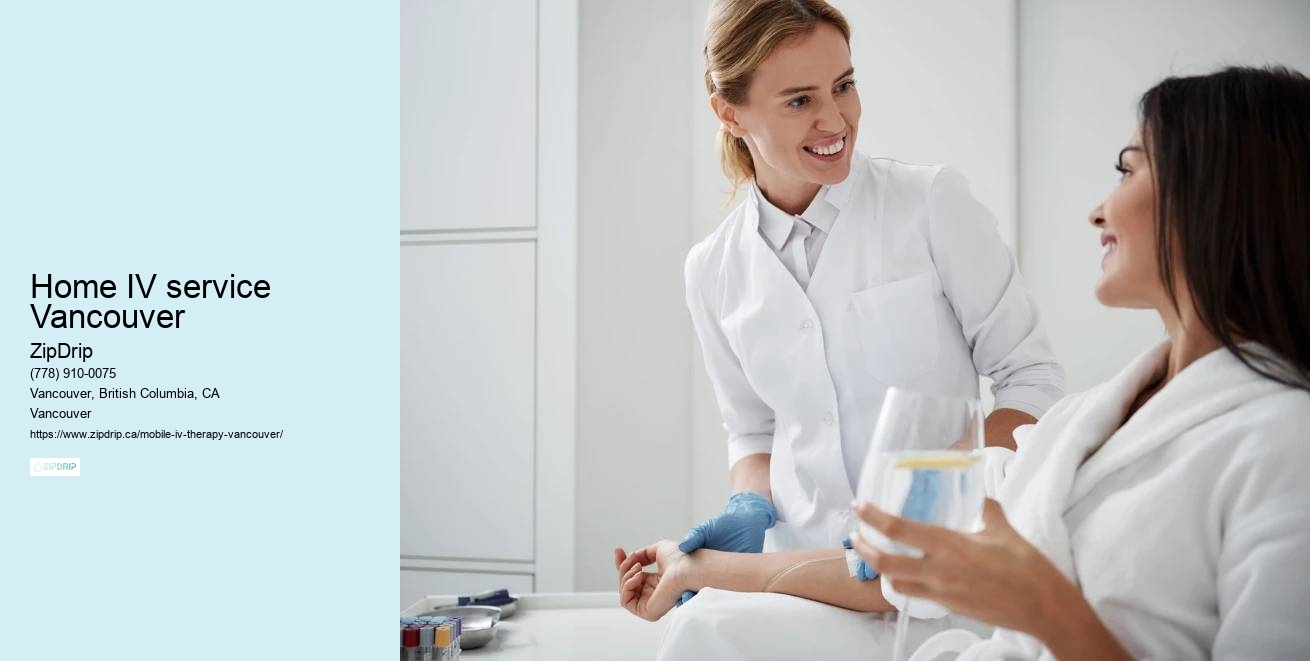 Mobile IV for weight loss Home IV service Vancouver
