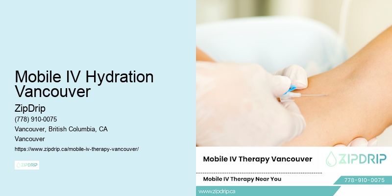 Mobile IV Hydration Vancouver