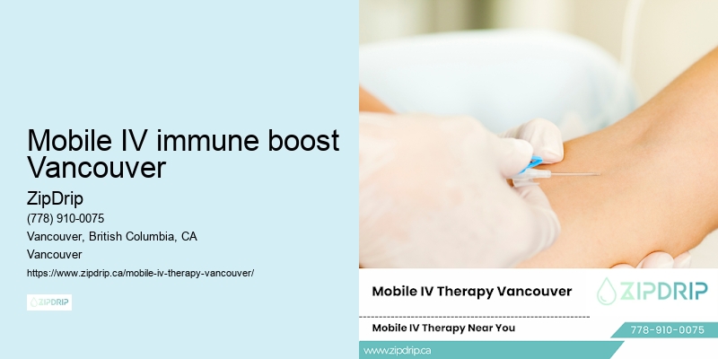 Mobile IV immune boost Vancouver