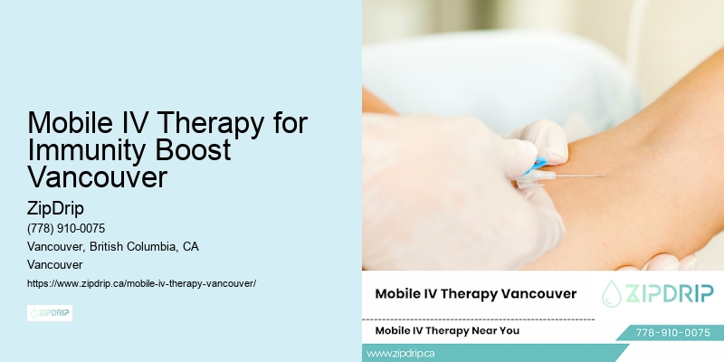 Mobile IV Therapy for Immunity Boost Vancouver
