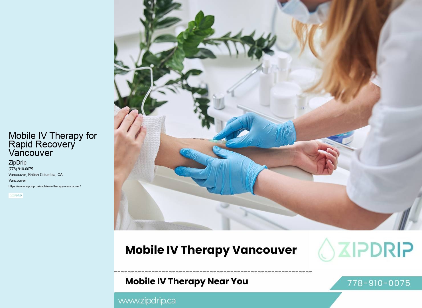 Home IV hydration for hangover recovery Mobile IV Therapy for Rapid Recovery Vancouver