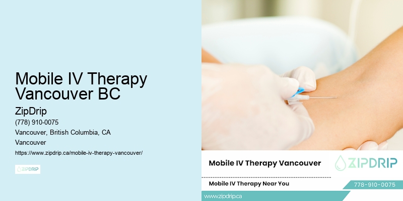 Mobile IV Therapy Vancouver BC