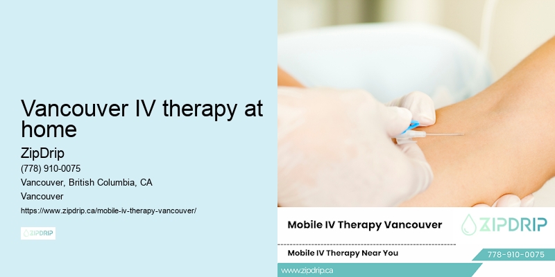 Vancouver IV therapy at home