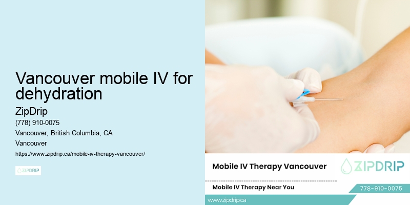 Vancouver mobile IV for dehydration