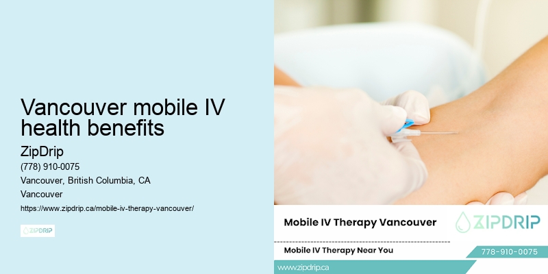 Vancouver mobile IV health benefits
