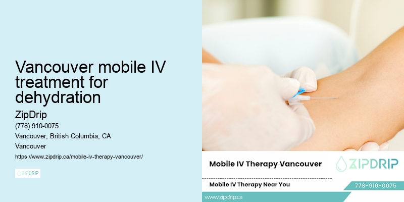 Vancouver mobile IV treatment for dehydration