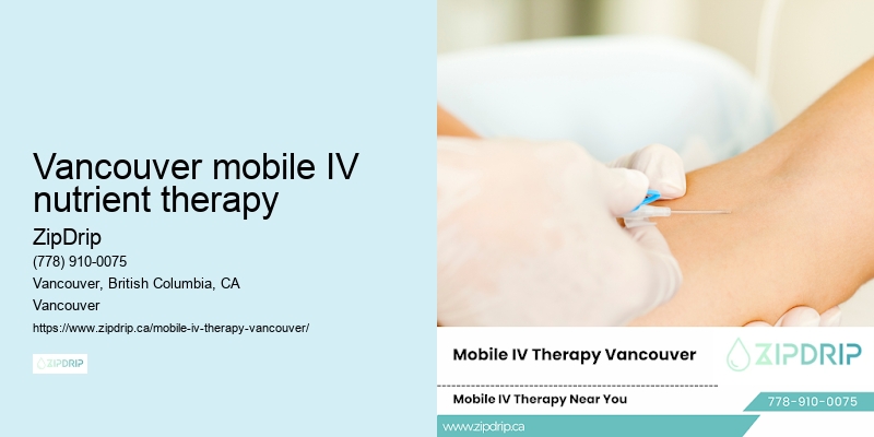 Vancouver mobile IV nutrient therapy