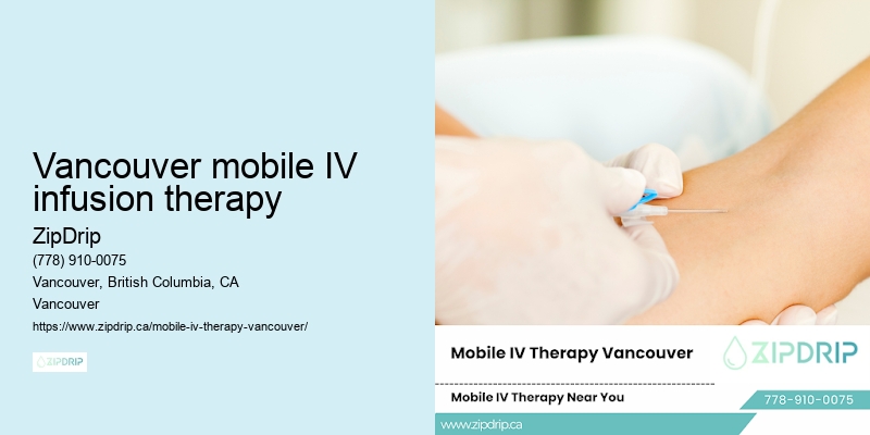 Vancouver mobile IV infusion therapy